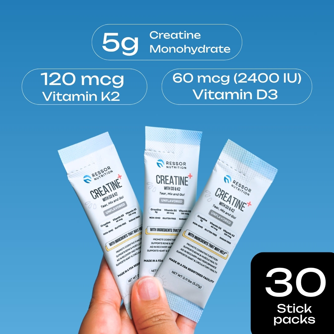 Ressor Creatine + with D3 & K2